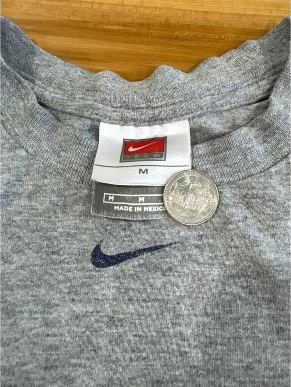 Vintage 2000s Y2K Nike "Center Swoosh" Penn State Orange Bowl Long Sleeve Shirt